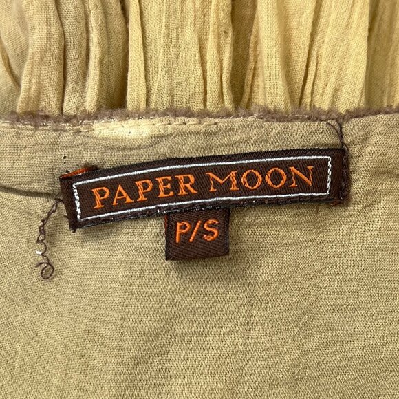 Vintage 90s Y2K Tiered Midi Skirt Gypsy Boho Cowgirl Western Bohemian Whimsigoth - Picture 7 of 11